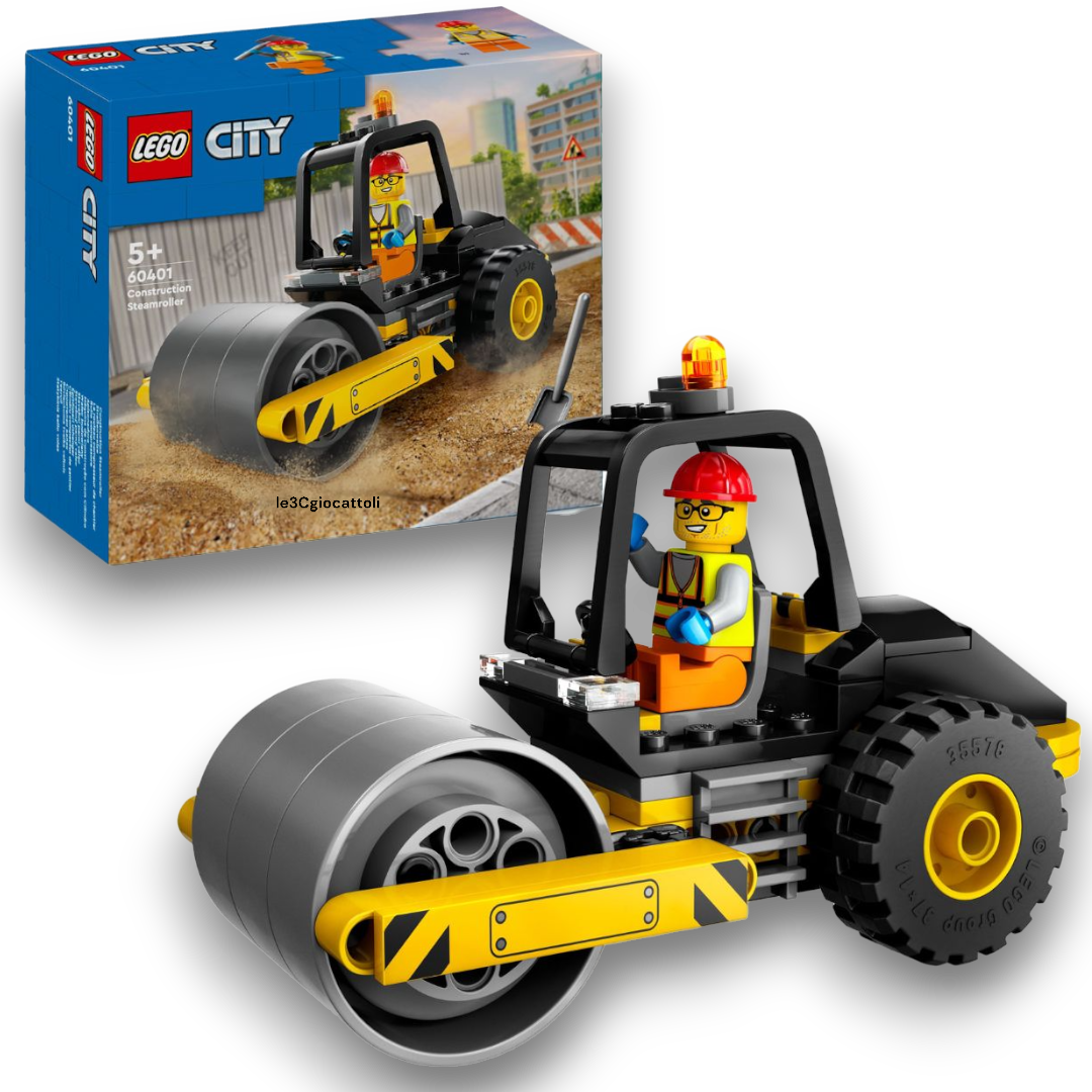 Lego City 60401 Rullo Compressore