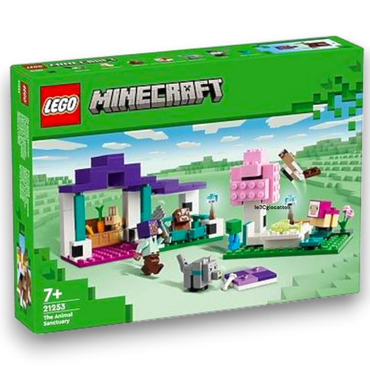 Lego Minecraft 21253 il Santuario degli animali
