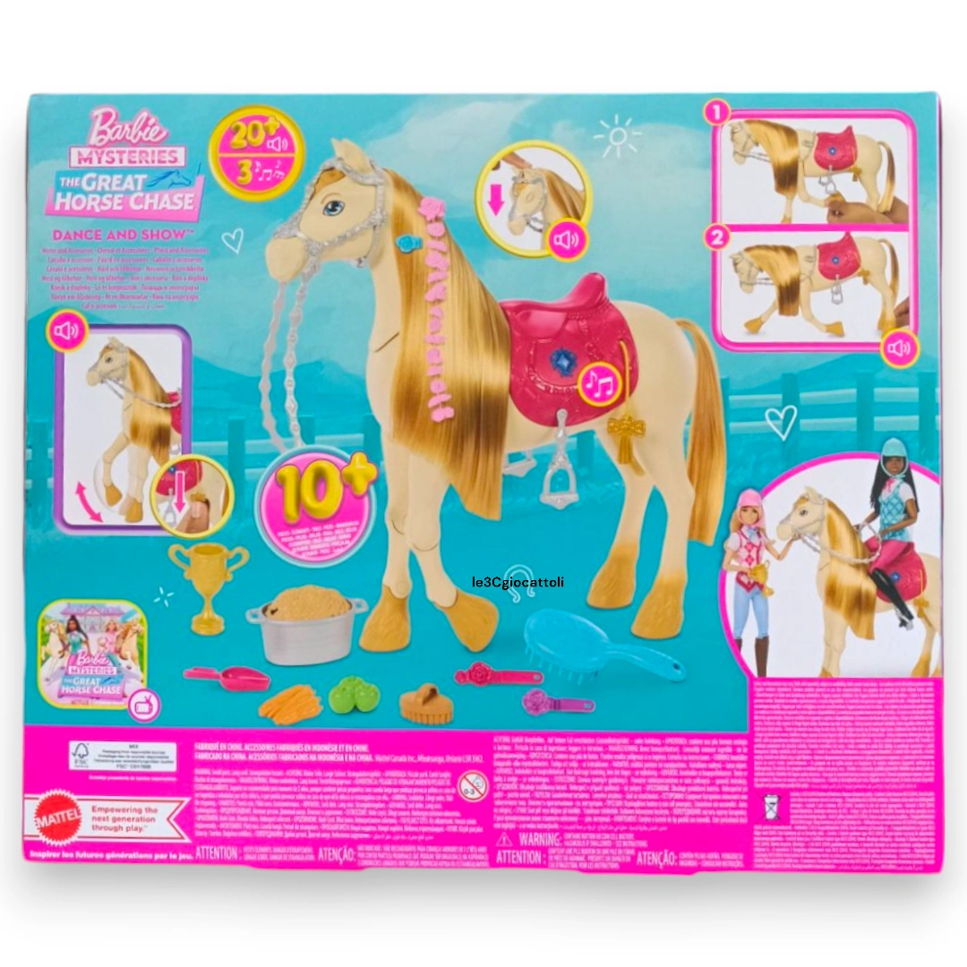 Barbie Mysteries Cavallo interattivo HXJ42