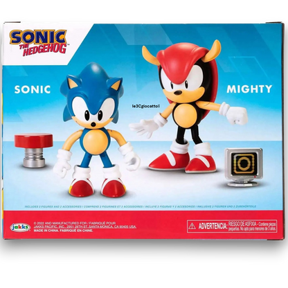Hedgehog Sonic e Mighty