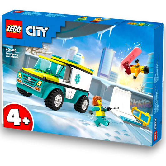Lego City 60403 Ambulanza di emergenza