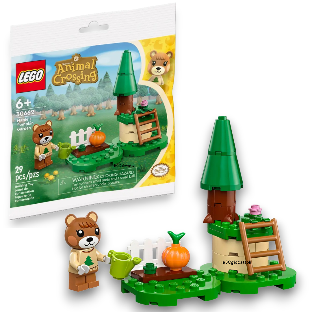 Lego Animal Crossing 30662 Giardino delle zucche di Maple