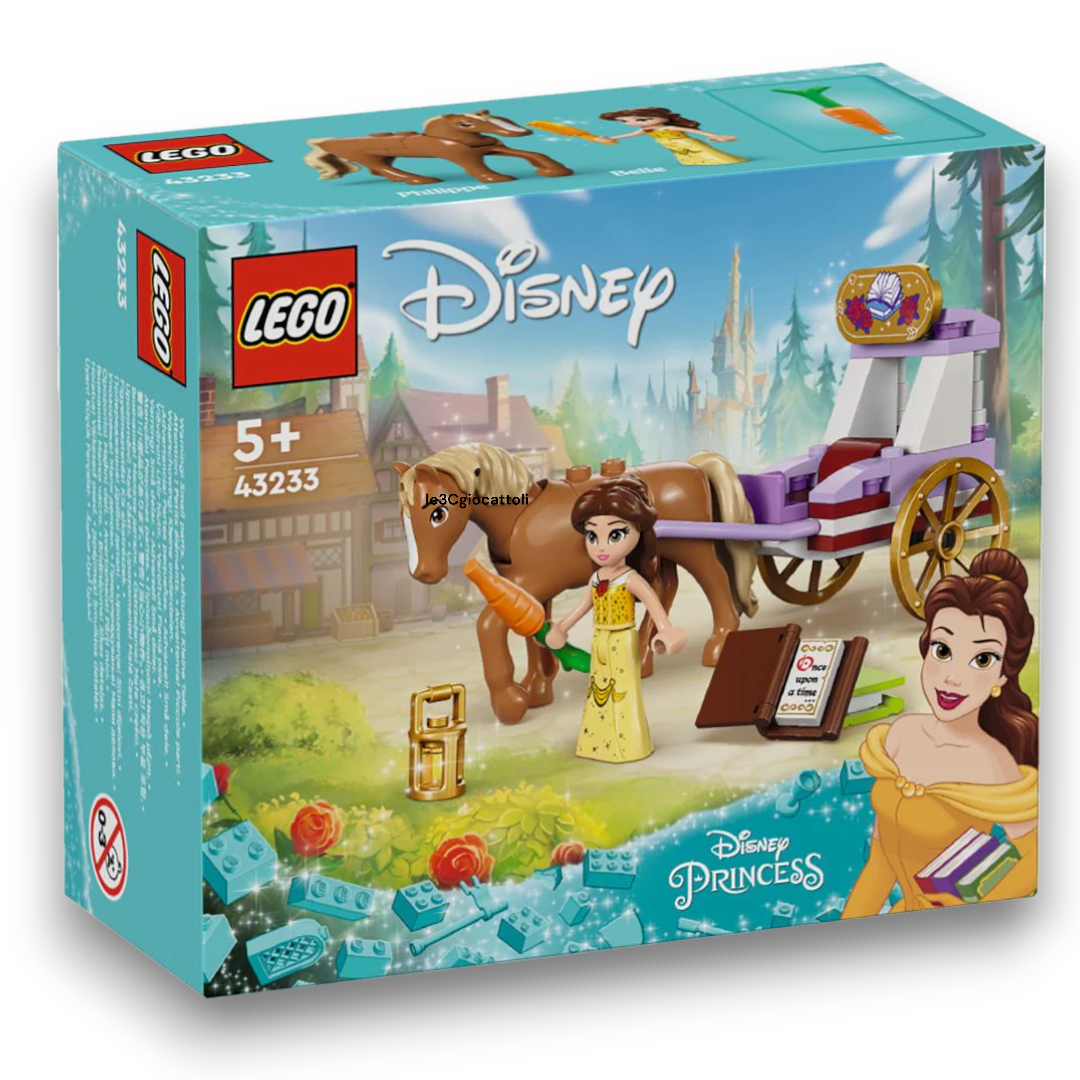 Lego Disney 43233 Il Carro di Belle