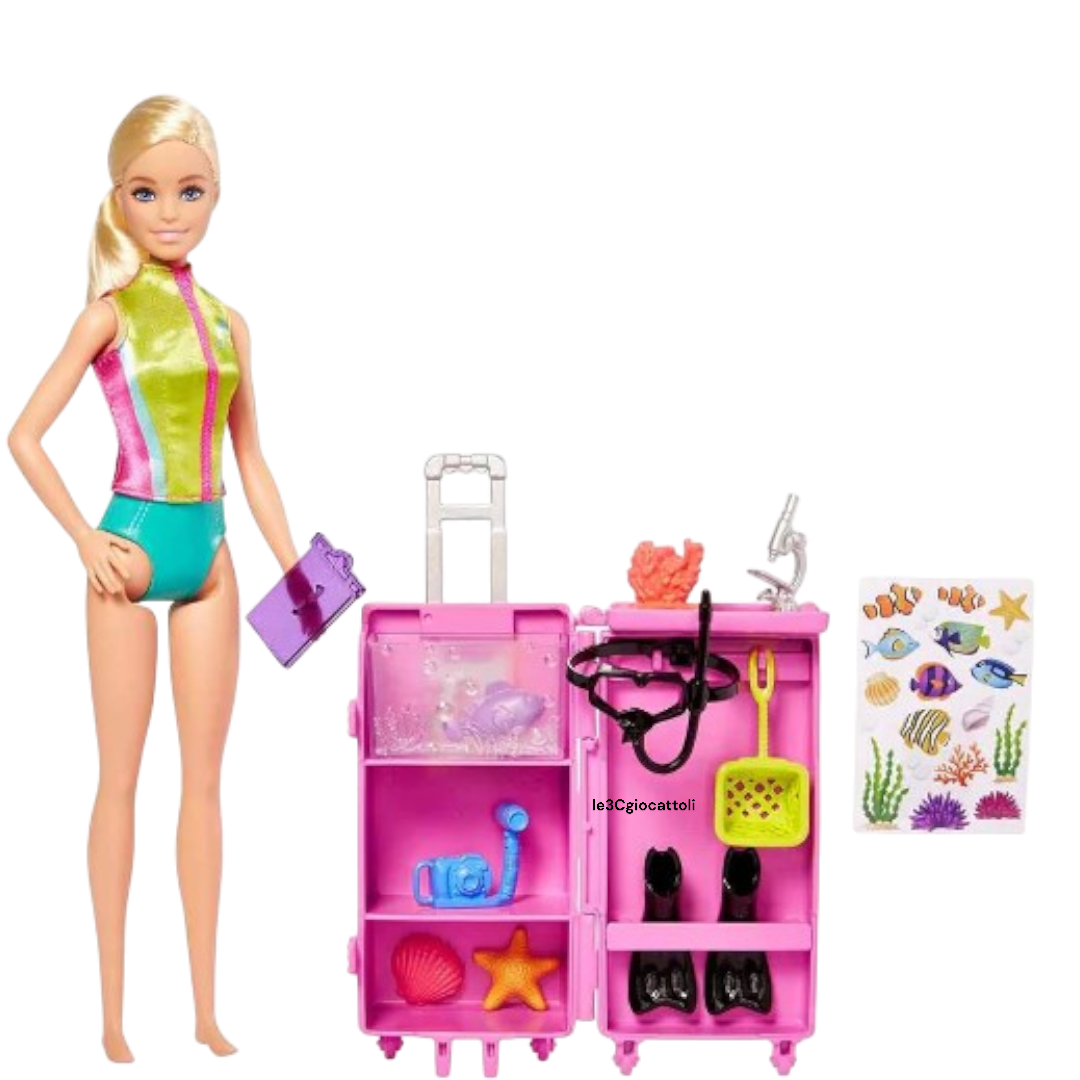 Barbie You can Be Biologa Marina HMH26