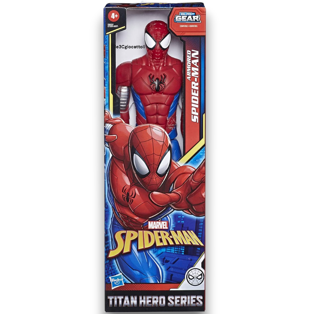 Marvel Titan Hero Armored Spider-Man Blast Gear 30 cm