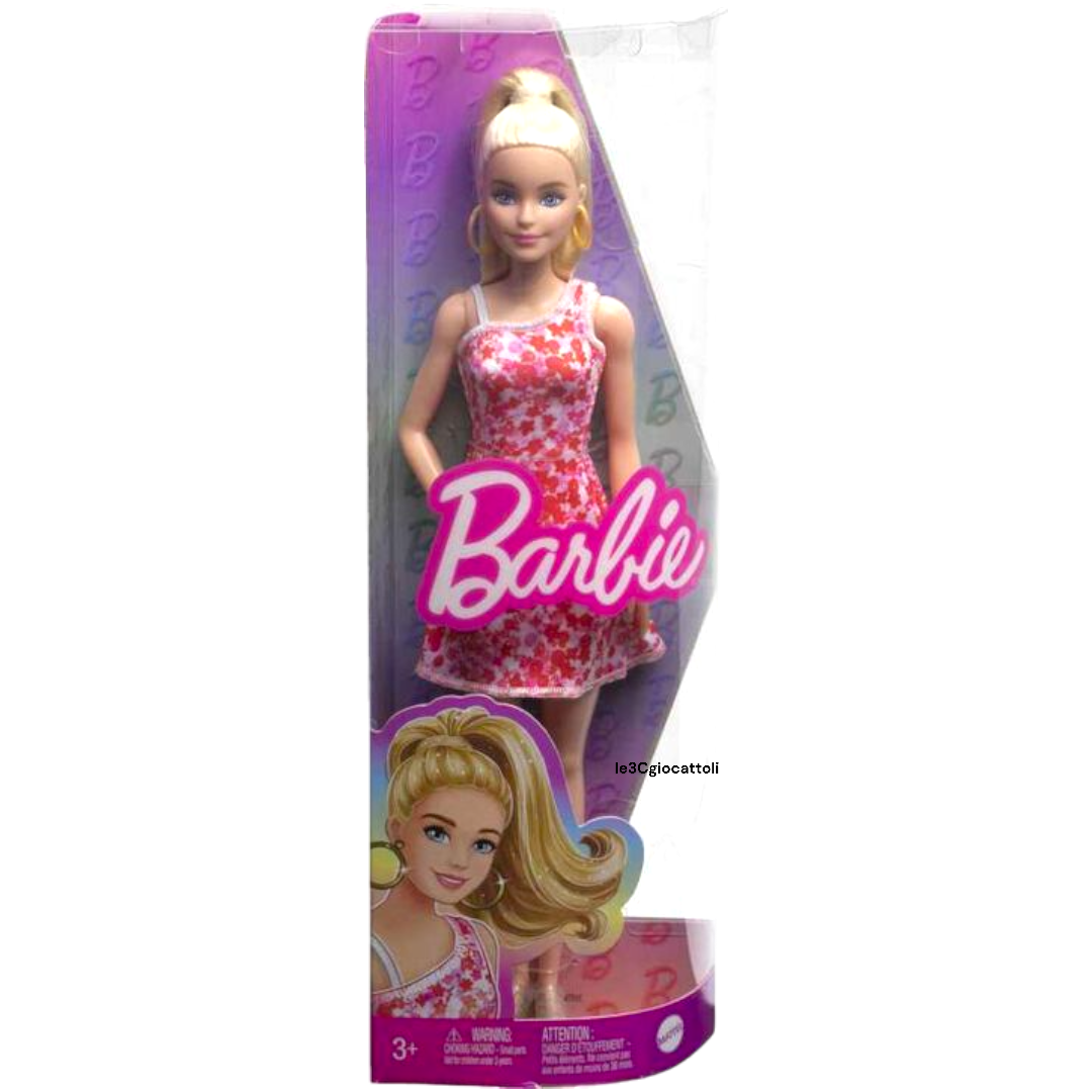 Barbie Fashionistas Bionda Vestito 