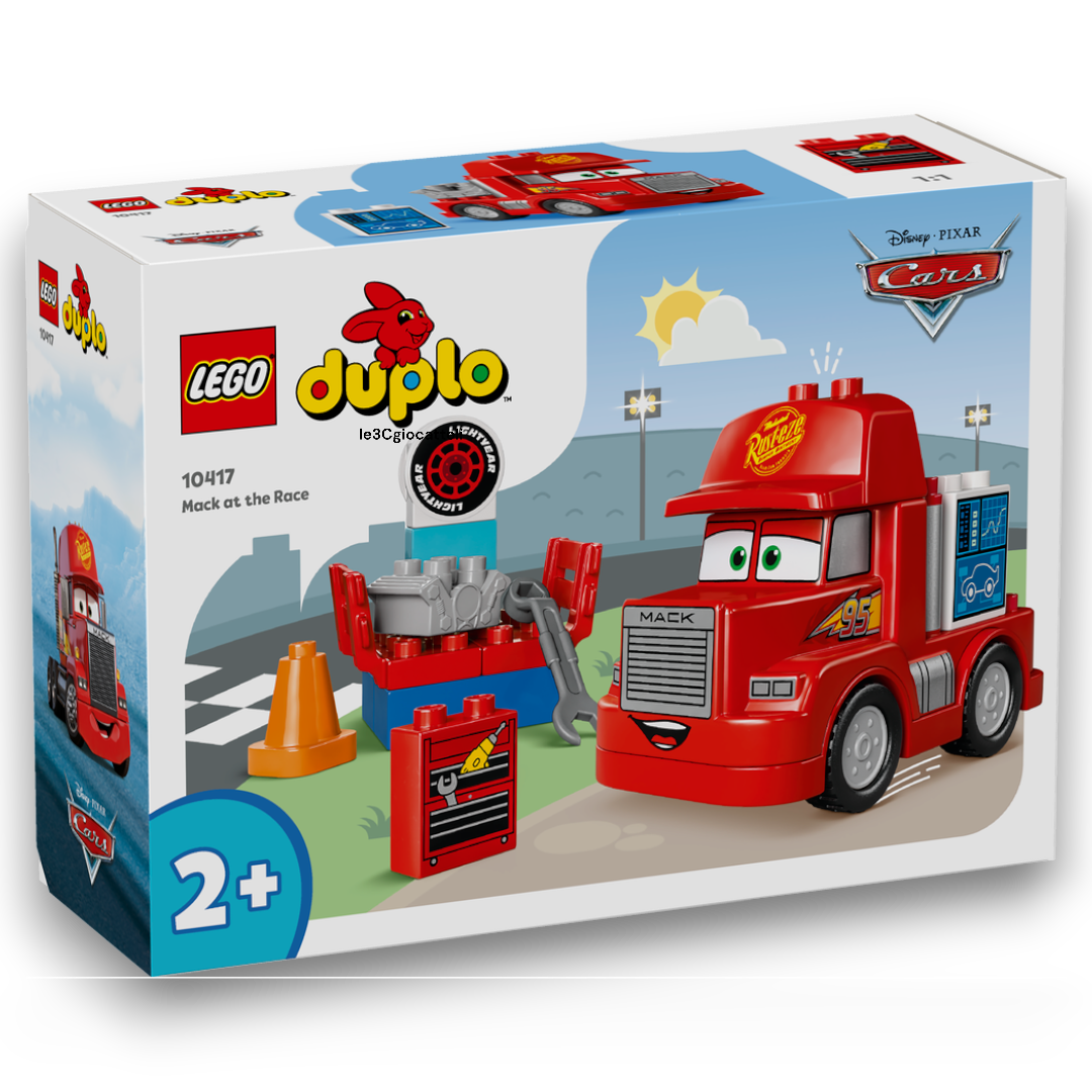 Lego Duplo 10417 Cars Mack al circuito