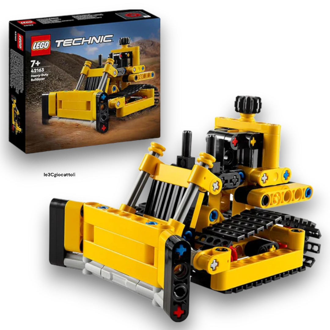 Lego Technic 42163 Bulldozer da cantiere