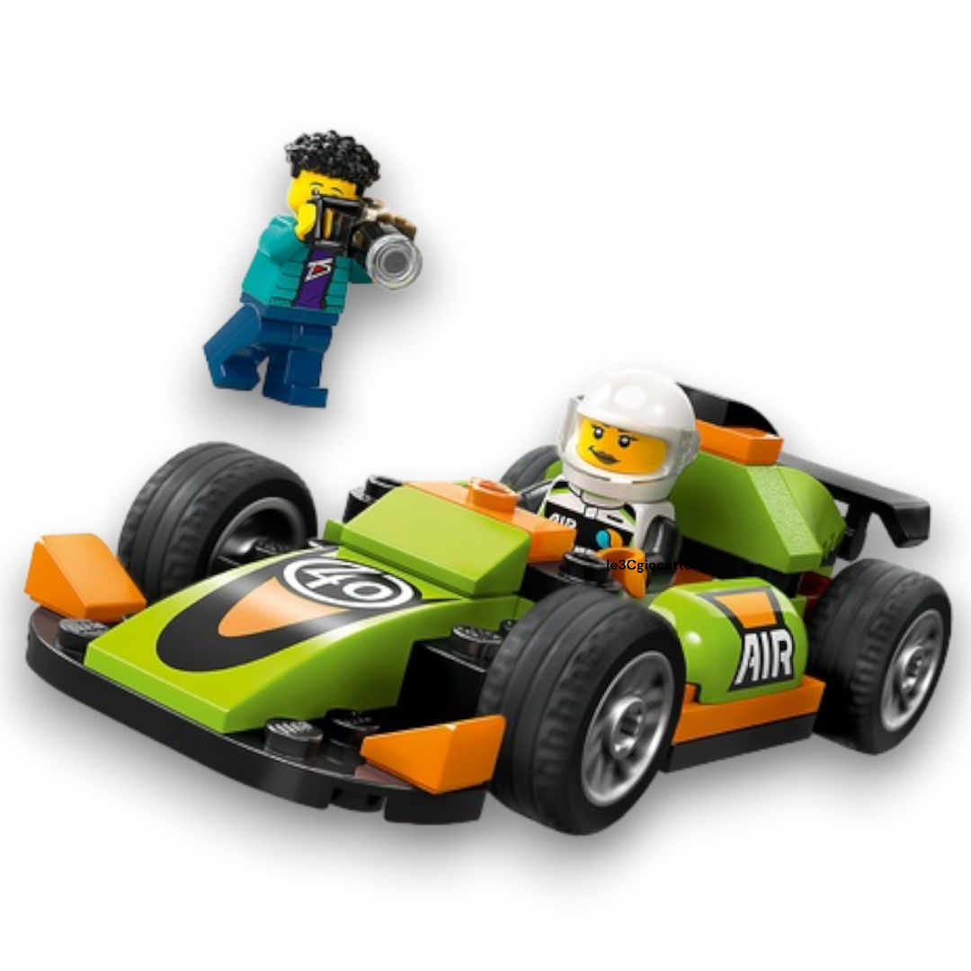 Lego City 60399 Auto da corsa verde