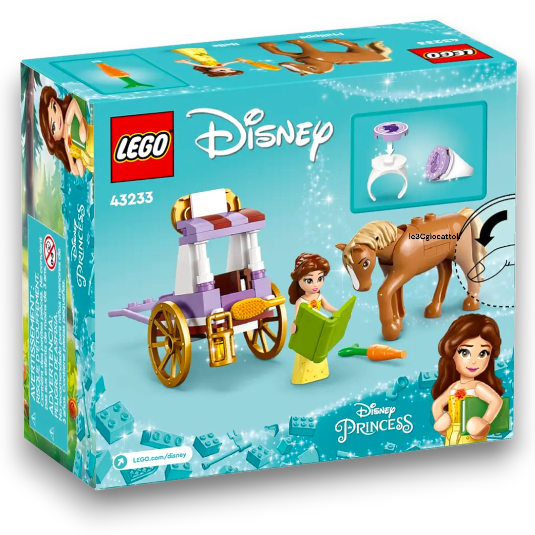 Lego Disney 43233 Il Carro di Belle