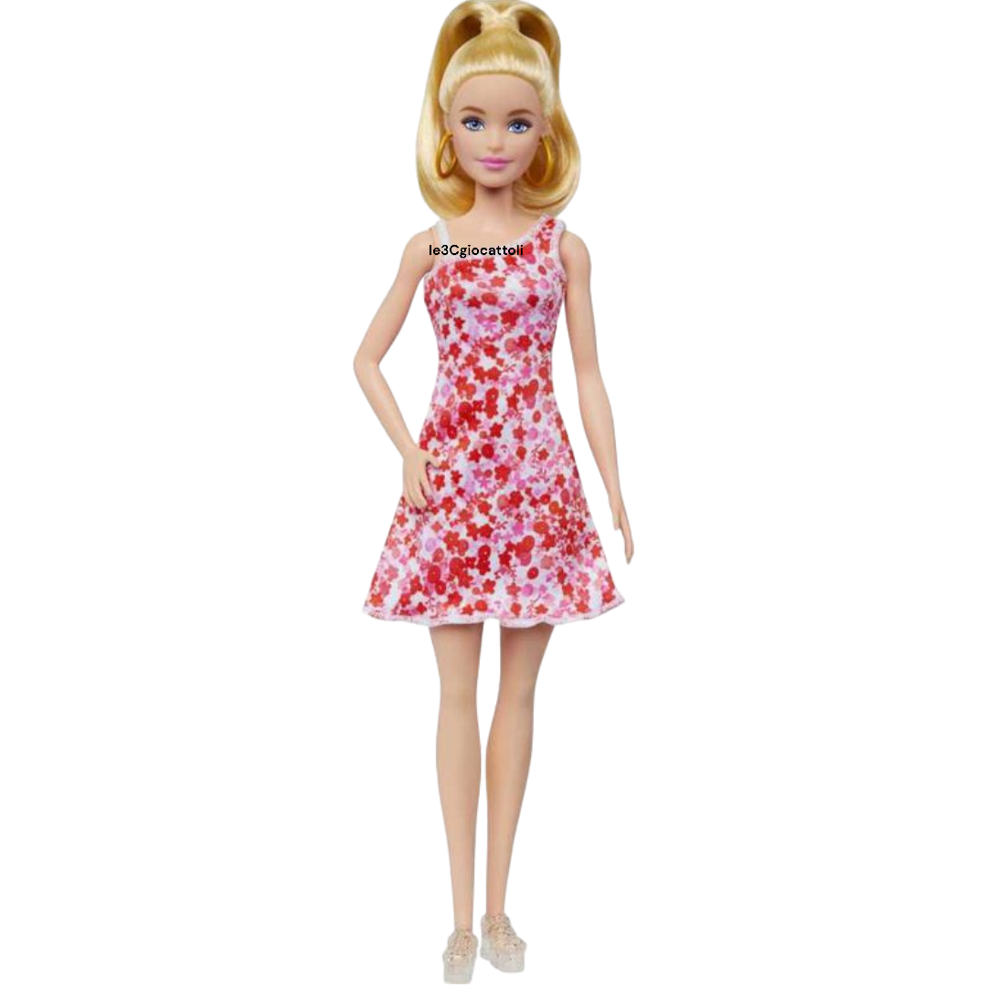 Barbie Fashionistas Bionda Vestito 