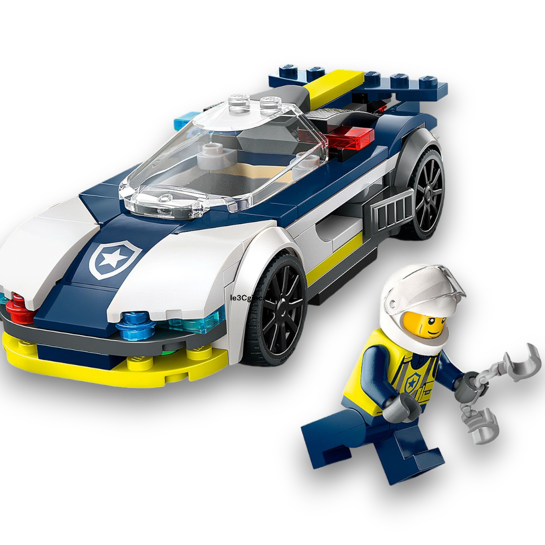 Lego City 60415 Inseguimento della macchina da corsa