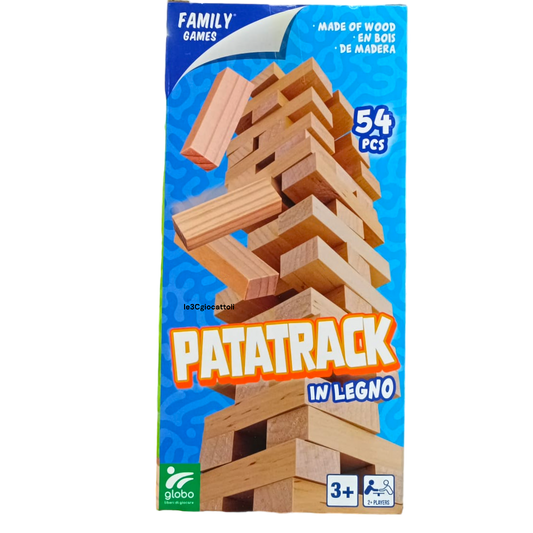 Patatrack in legno 54 Pezzi