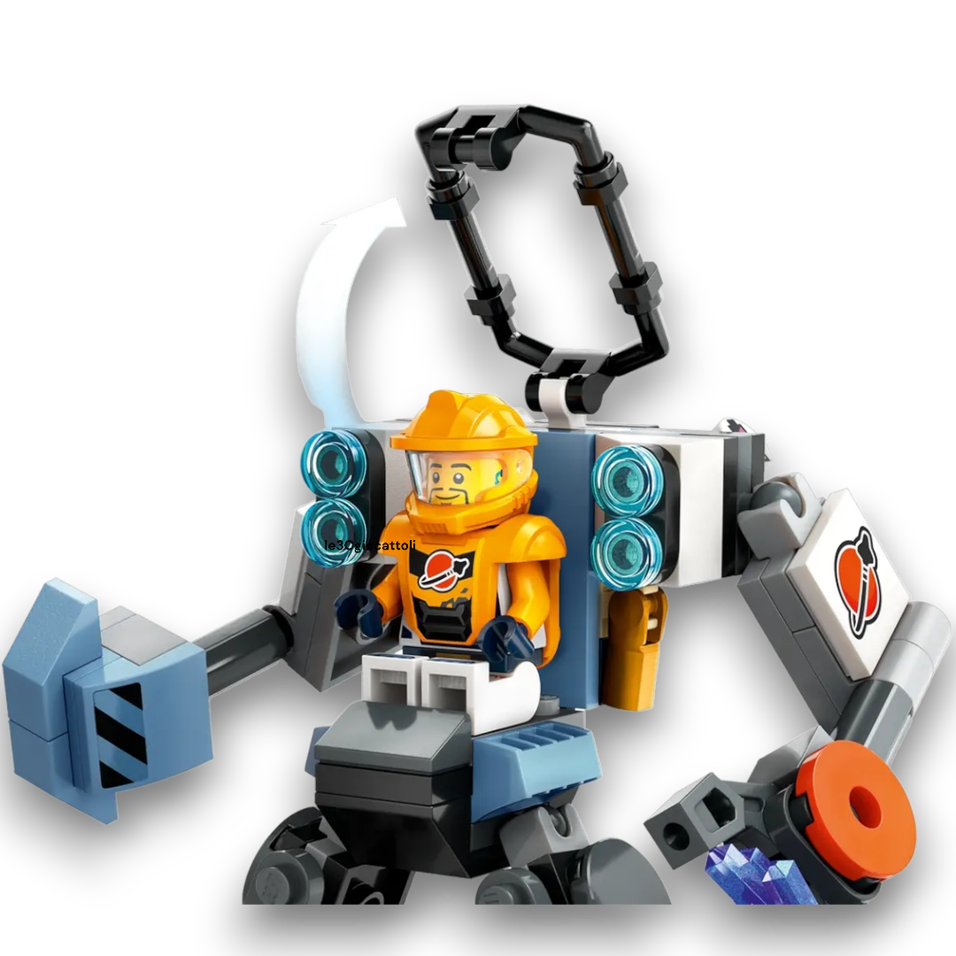 Lego City 60428 Mech di Costruzione Spaziale