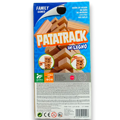 Patatrack in legno 54 Pezzi