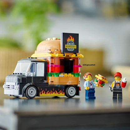 Lego City 60404 Furgone degli hamburger