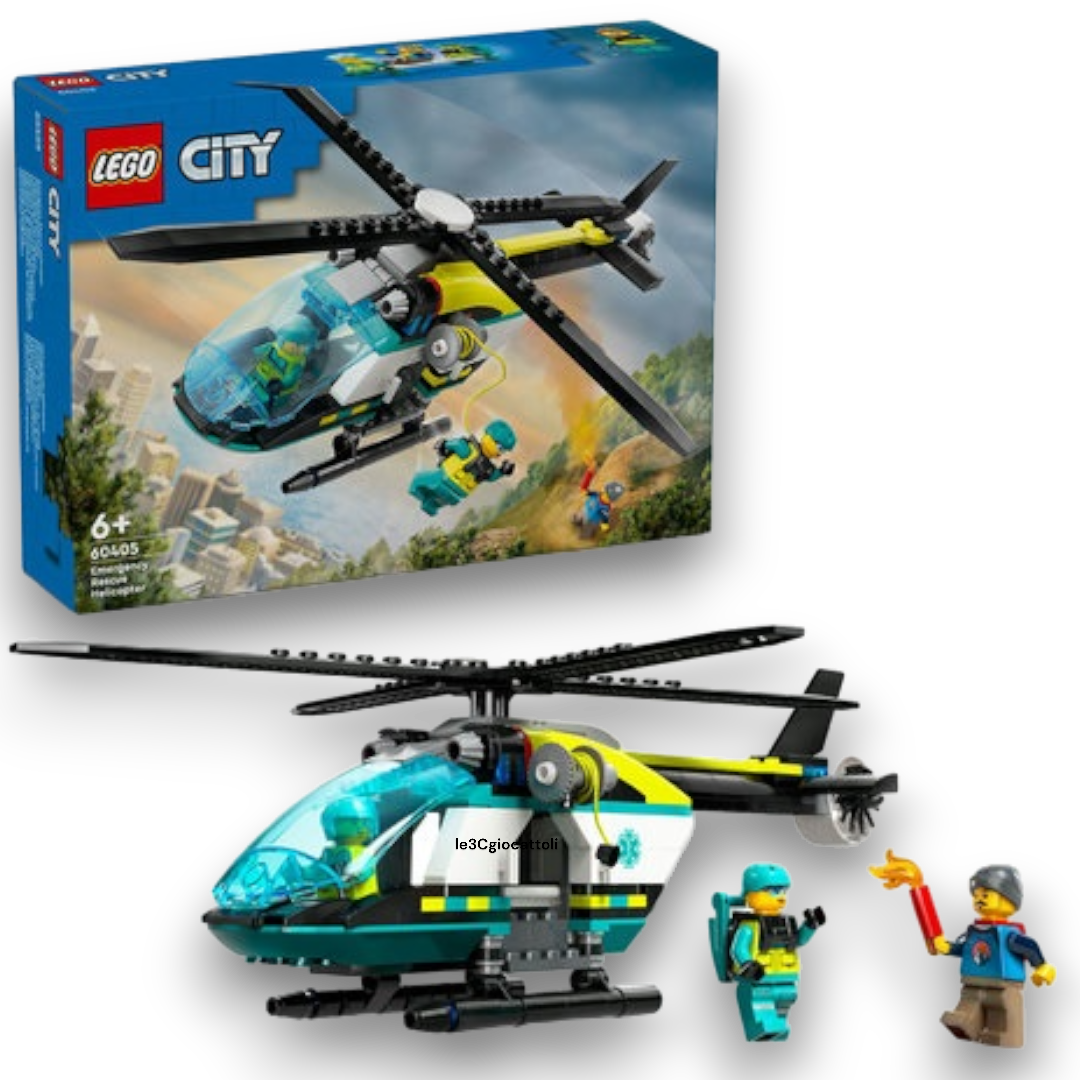 Lego City 60405 Elicottero di soccorso