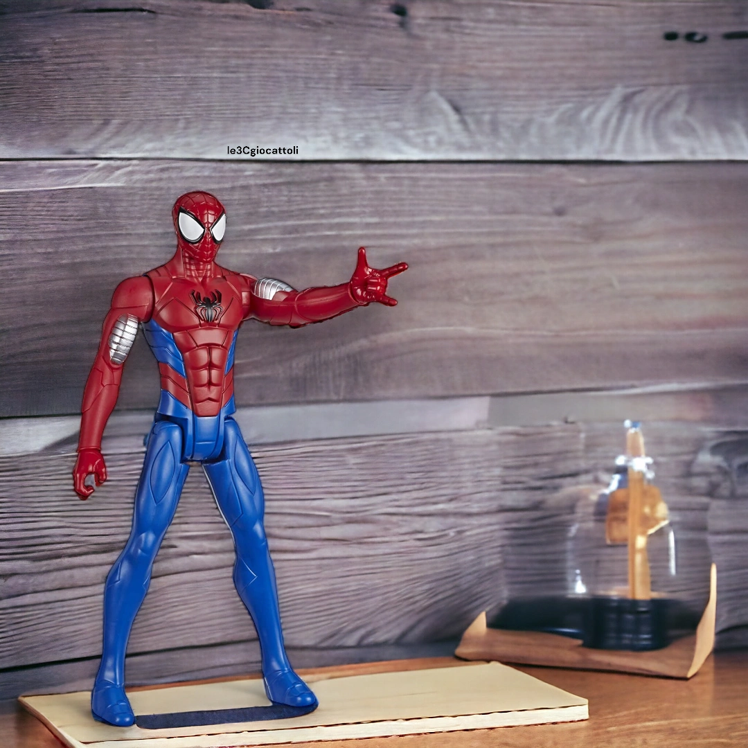 Marvel Titan Hero Armored SpiderMan Blast Gear 30 cm