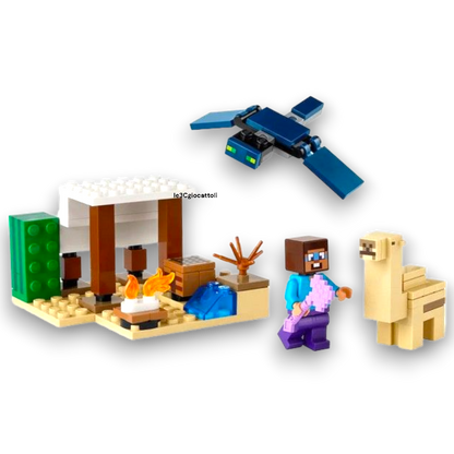 Lego Minecraft 21251 Spedizione di Steve nel deserto