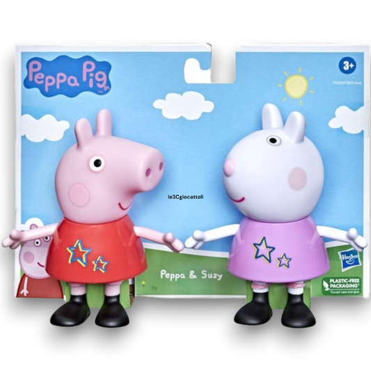 Peppa Pig e Suzi Pecora 15cm