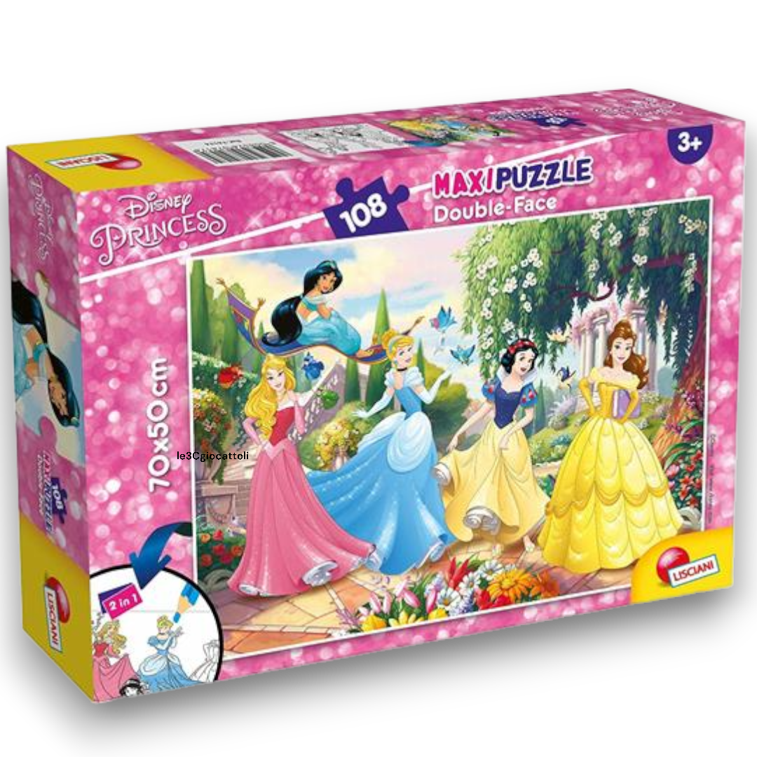 Puzzle 108 pezzi 5 Disney Princess