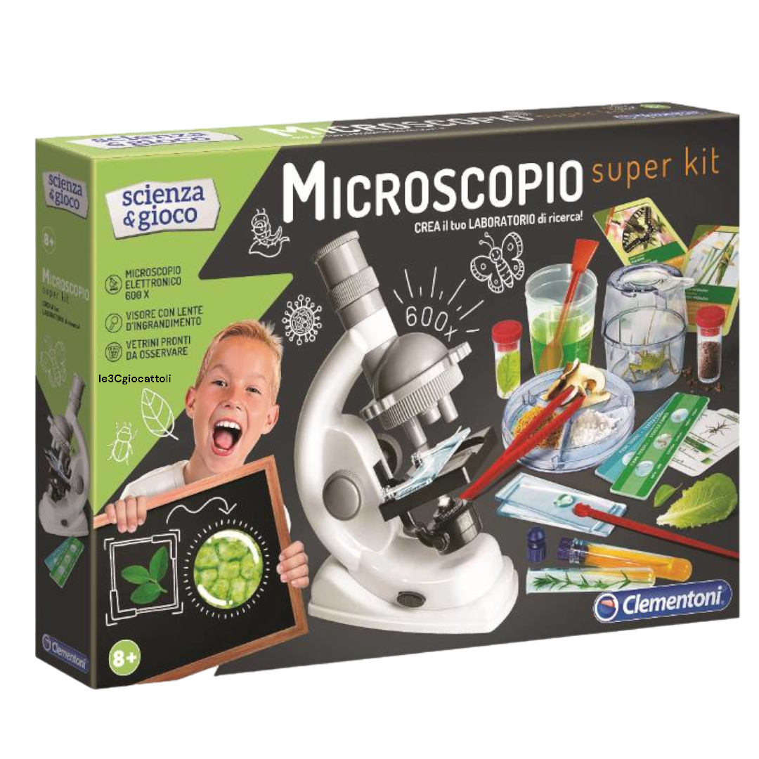 Clementoni Microscopio Super Kit