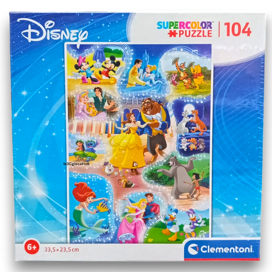 Puzzle 104 pezzi mini Disney Melodia