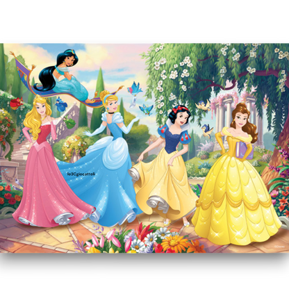 Puzzle 108 pezzi 5 Disney Princess