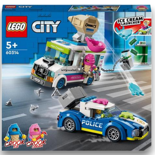 Lego City 60314 Il Furgone dei Gelati