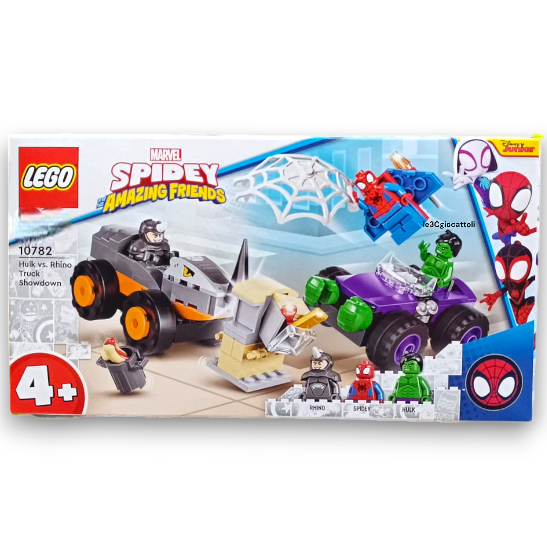 Lego Spidey 10782 Resa dei conti tra Hulk e Rhino
