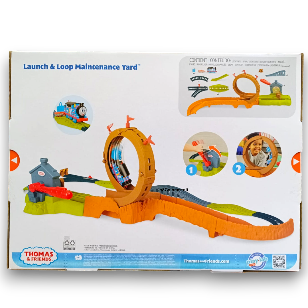 Thomas & Friends Super loop Lancia e Sfreccia