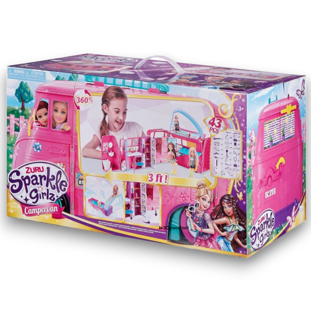 Sparkle Girlz Camper Playset