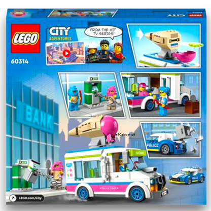 Lego City 60314 Il Furgone dei Gelati