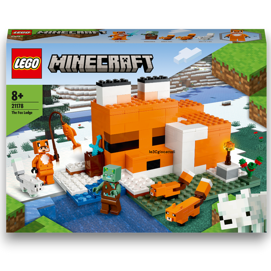 Lego Minecraft 21178 Il Capanno della Volpe