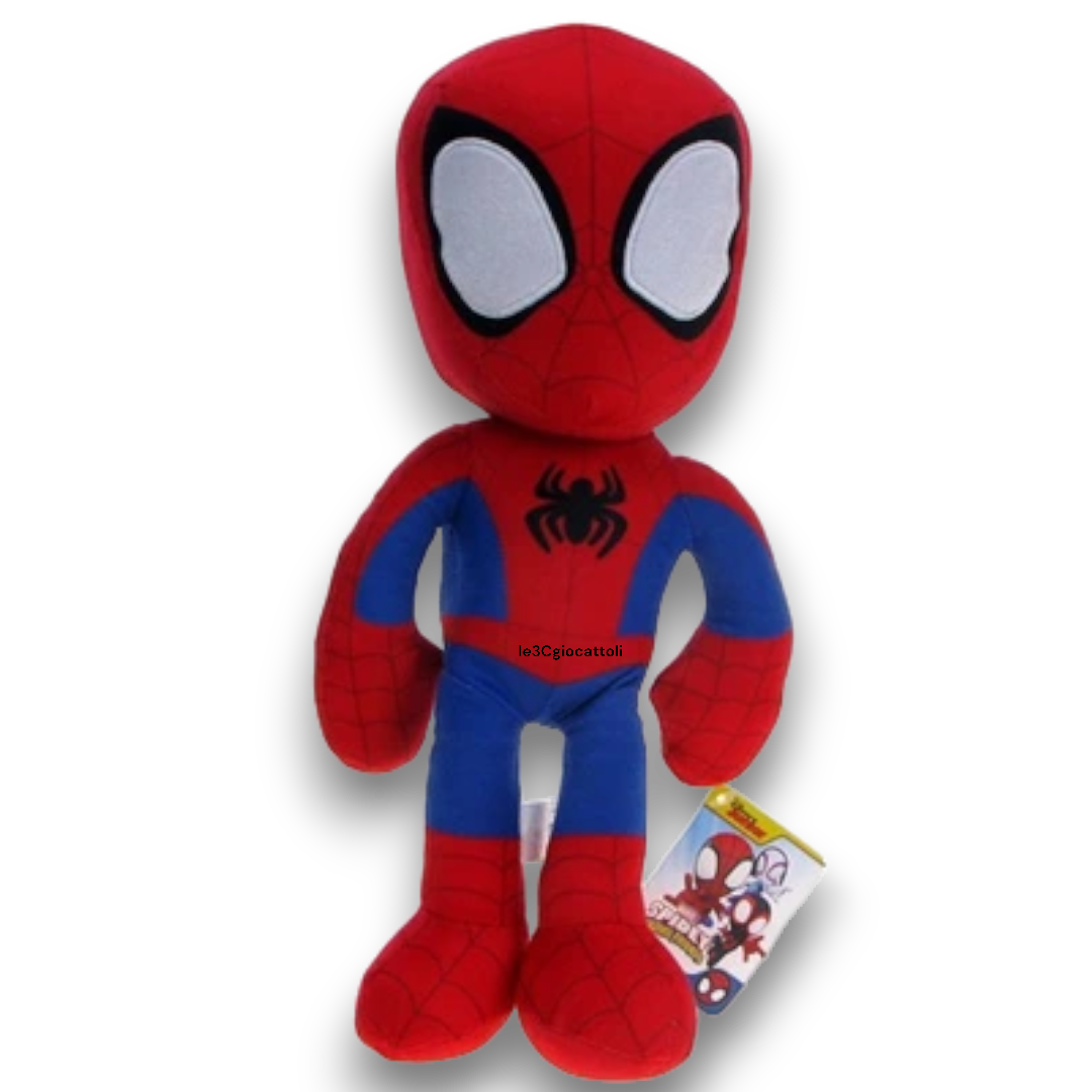 Spiderman Peluche 30cm: Morbido Eroe Marvel – le3cgiocattoli