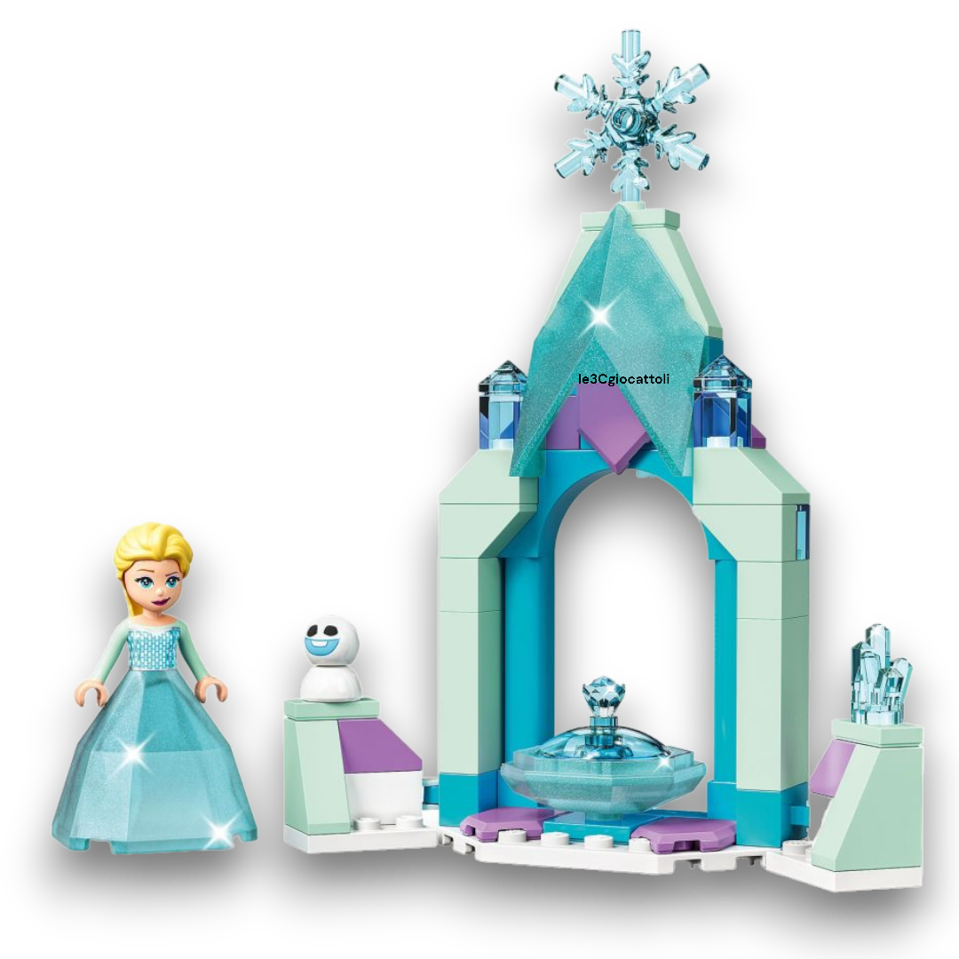 Lego 43199 Il Cortile del castello di Elsa