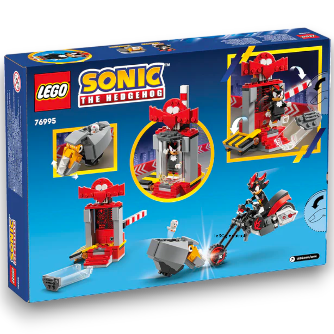 Lego Sonic 76995 La fuga di Shadow The Hedgehog