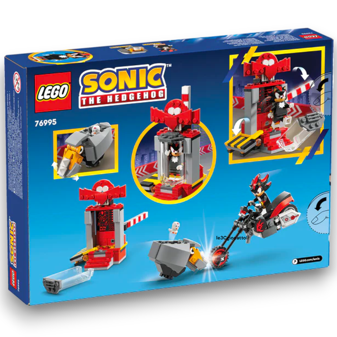 Lego Sonic 76995 La fuga di Shadow