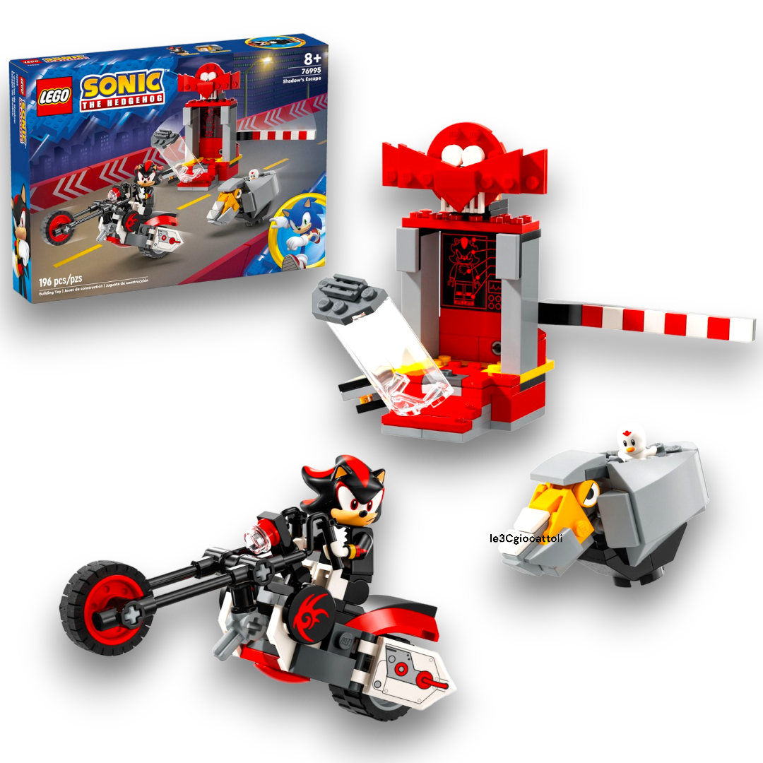 Lego Sonic 76995 La fuga di Shadow