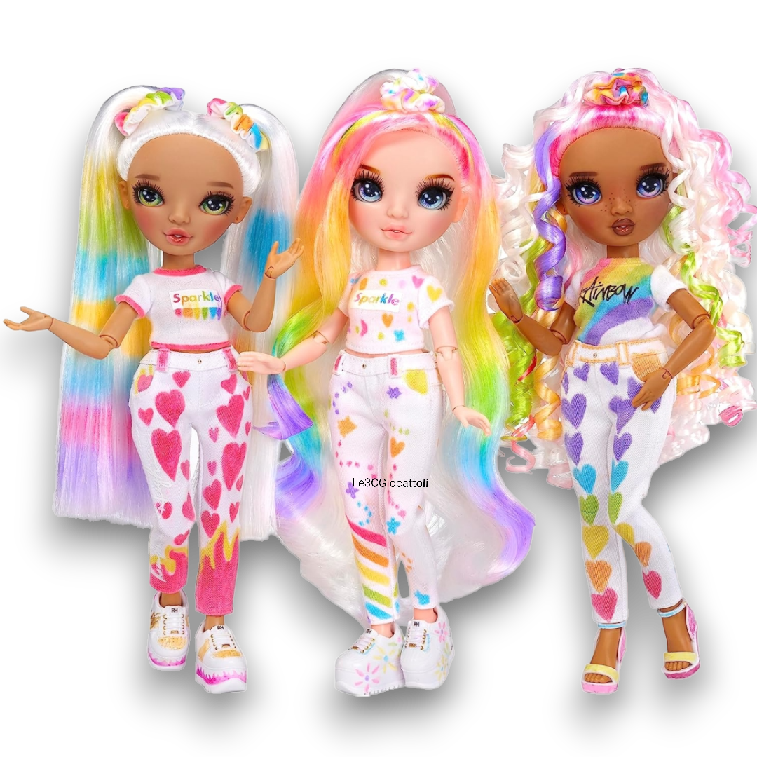 Rainbow high color & create fashion doll