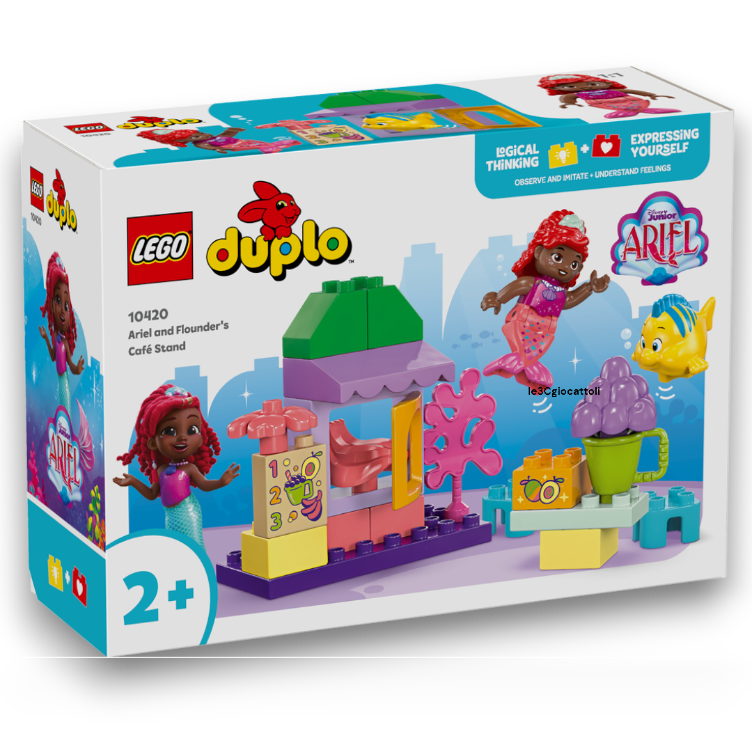 Lego Duplo Disney 10420 Il chiosco di Ariel