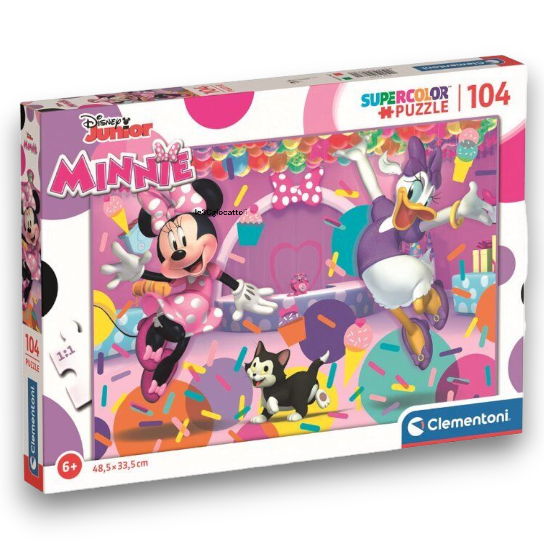 Puzzle 104 Pezzi Minnie e Paperina 