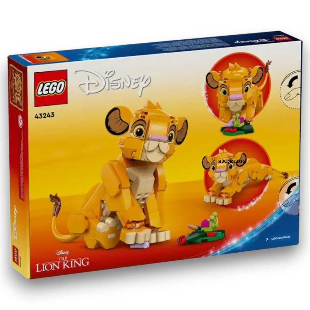 Lego Disney 43243 Simba il cucciolo