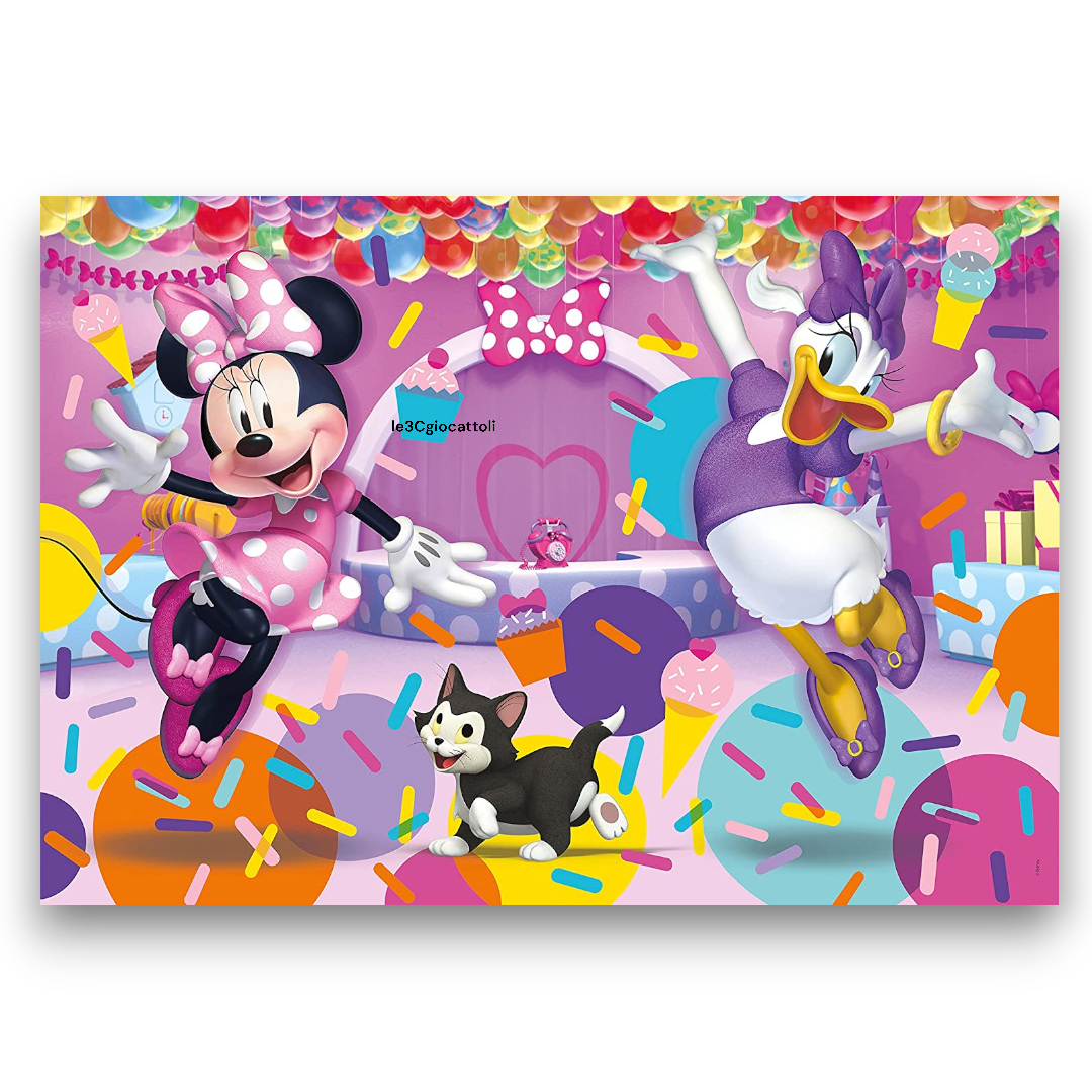 Puzzle 104 Pezzi Minnie e Paperina 