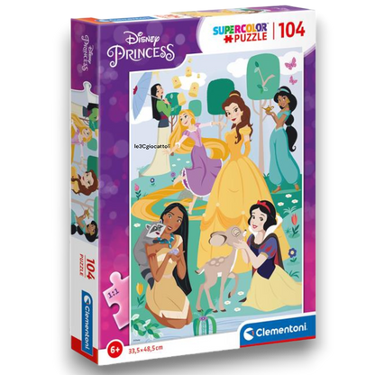 Puzzle 104 Pezzi Disney Princess