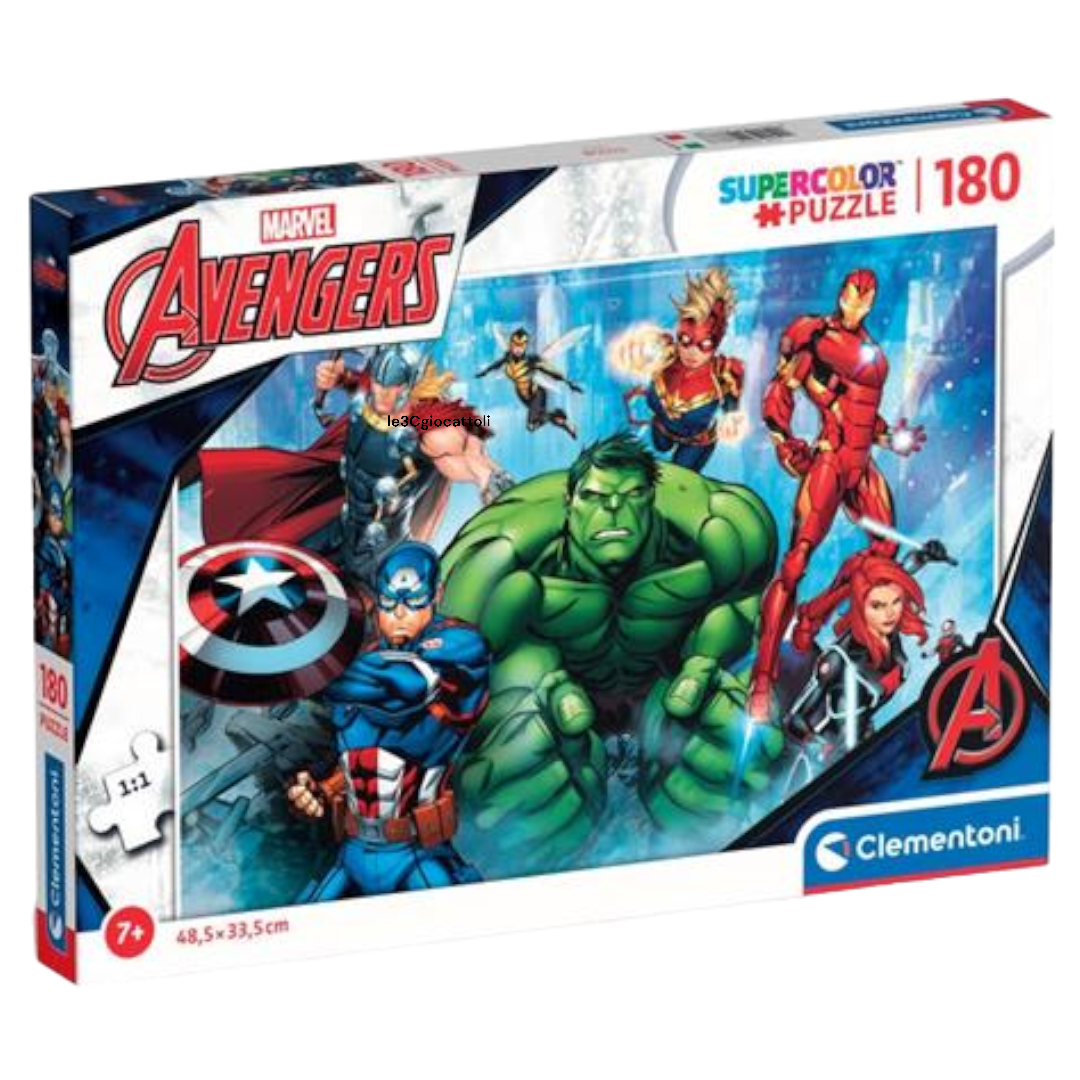 Puzzle 180 Pezzi Avengers Marvel