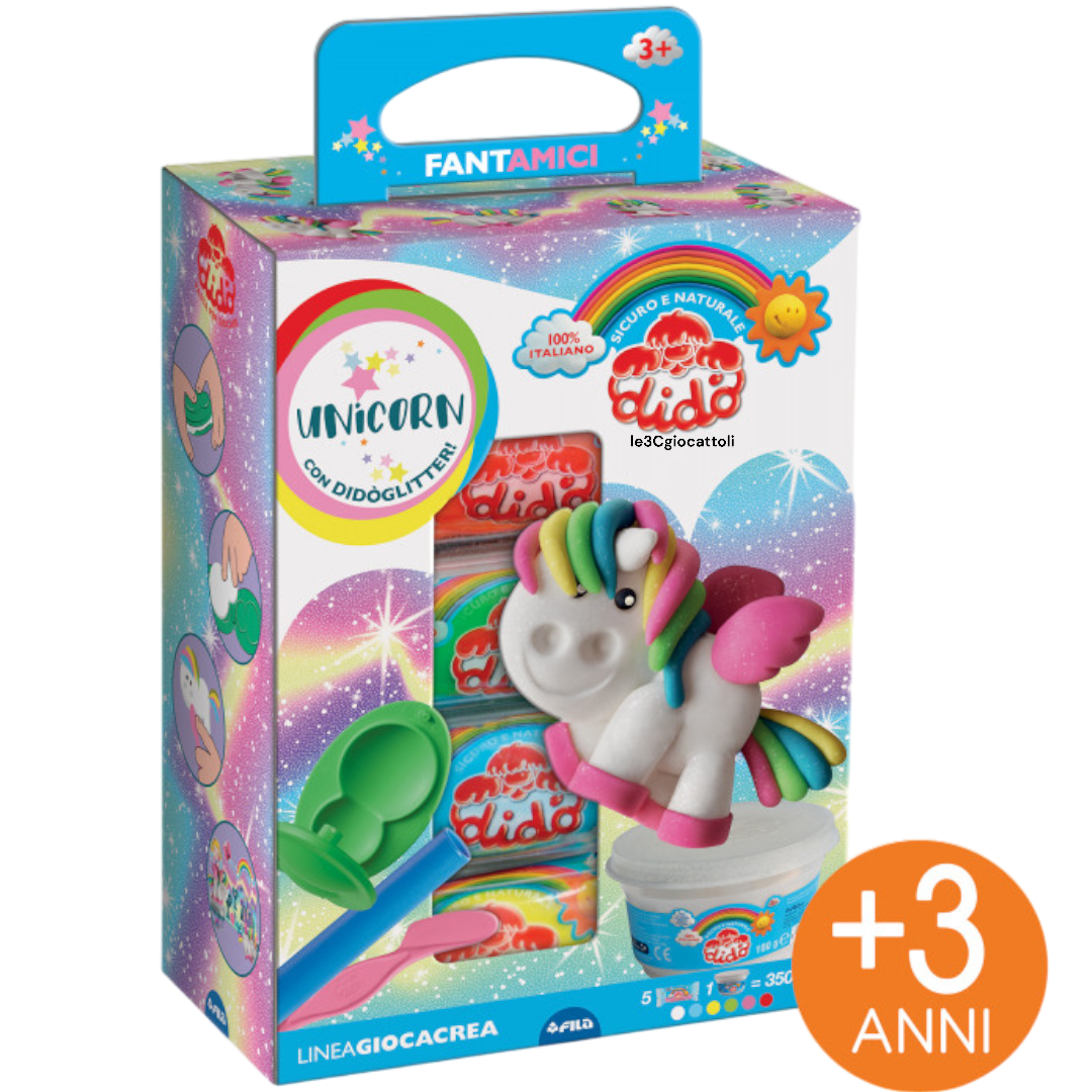 Plastilina Glitter Unicorno