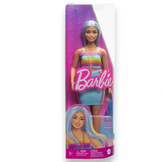 Barbie Fashionistas Vestito Arcobaleno FBR37