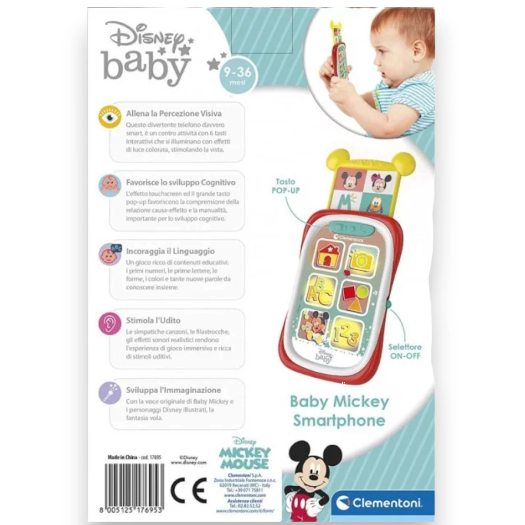 Baby Mickey Smartphone Clementoni