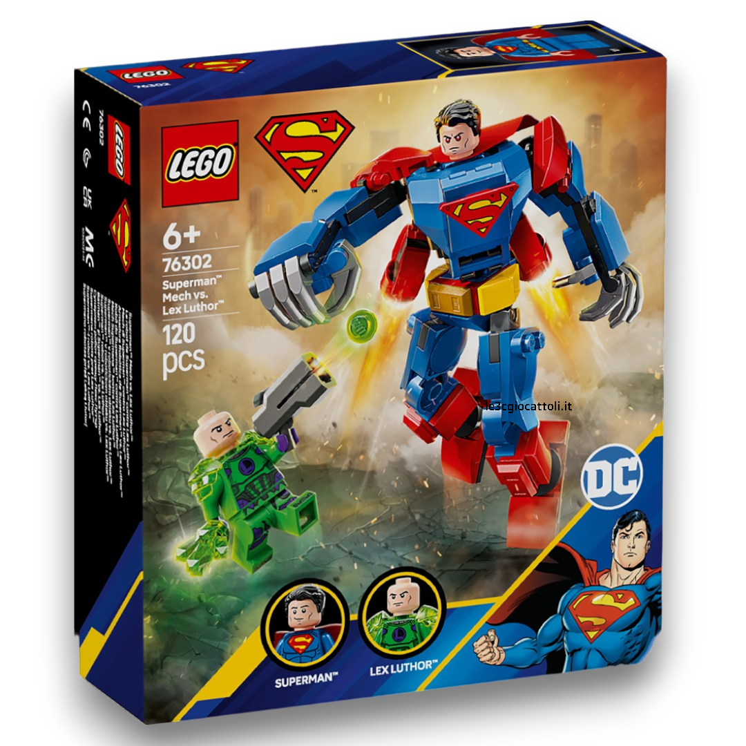 Lego DC 76302 Superman Mech vs Lex Luthor